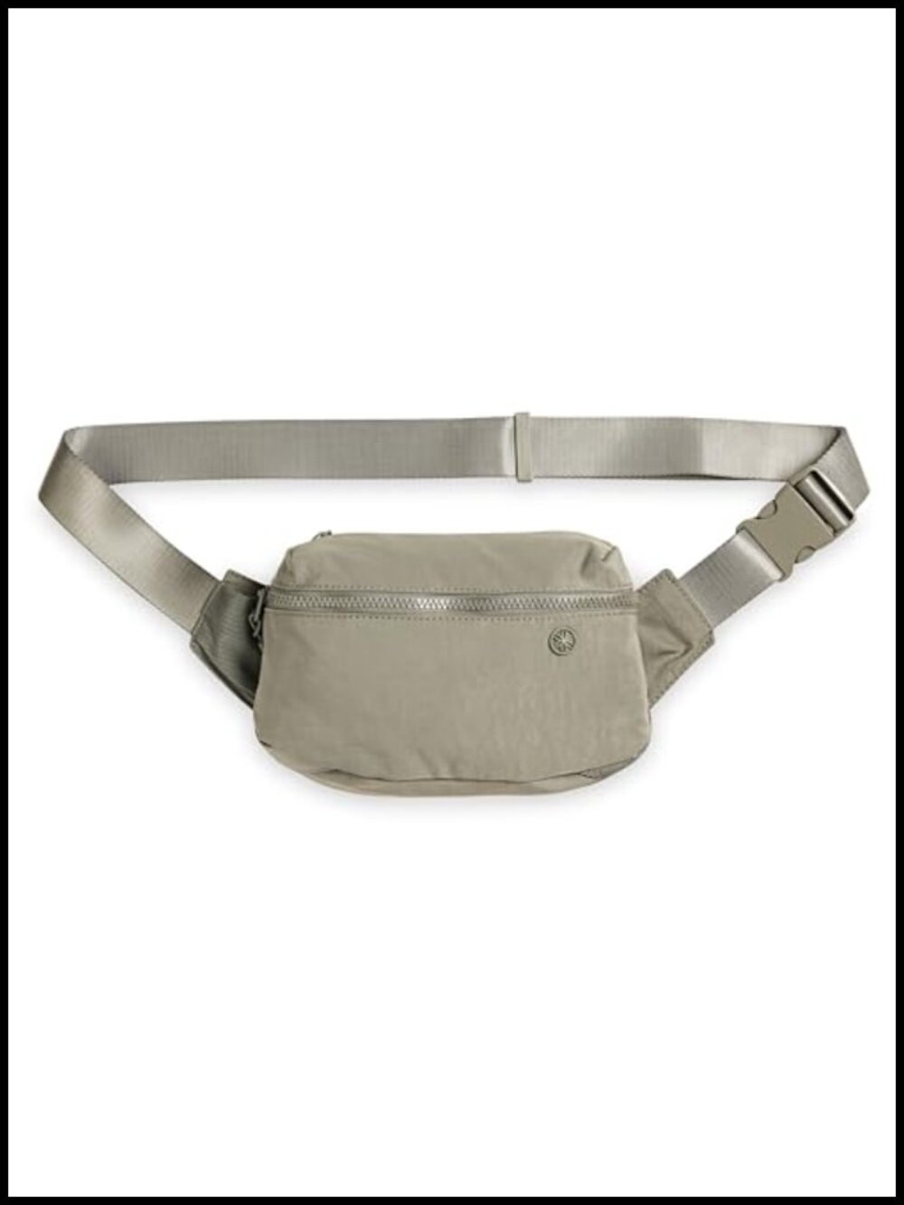 Lightweight Nylon Waist Pack Adjustable Strap Fanny Pack Running Travel